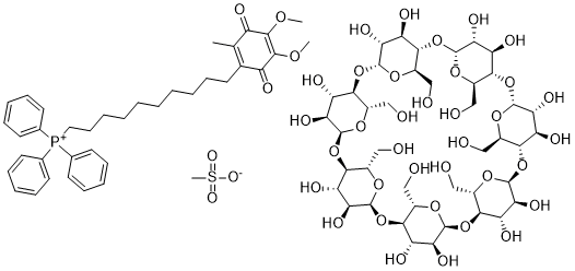 Mitoquinone-cyclodextrin